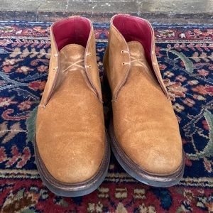 Cobbler Union Tobacco suede chukka boots